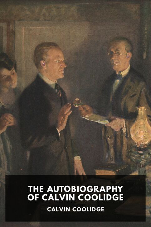 The Autobiography of Calvin Coolidge cover